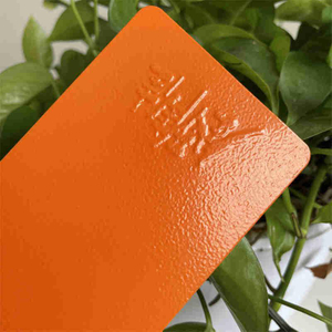 Orange Color Texture Epoxy Powder Coating