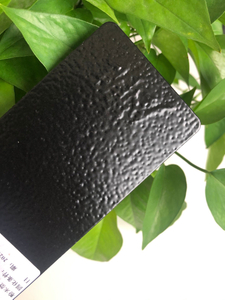 Crocodile Skin Effect Anti UV Gloss Black Powder Coating Rough Finish Epoxy Polyester Powder Coating