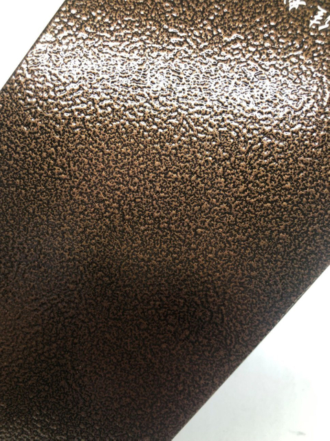 Hot Sale Electrostatic Hammertone Epoxy Polyester Powder Paint for Metal Door Antique Effect Copper Gold Texture Powder Coating