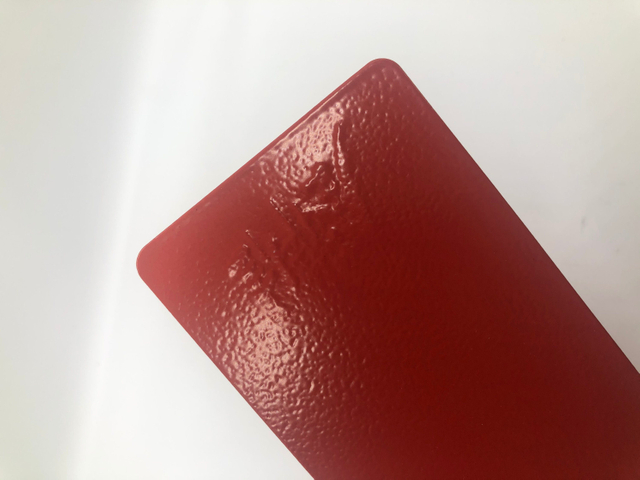 Red Color Wrinkle Effect Epoxy Polyester Powder Coating Paint