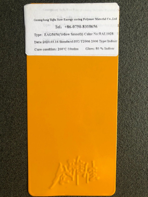 Ral 1028 Color Electrostatic Powder Coating