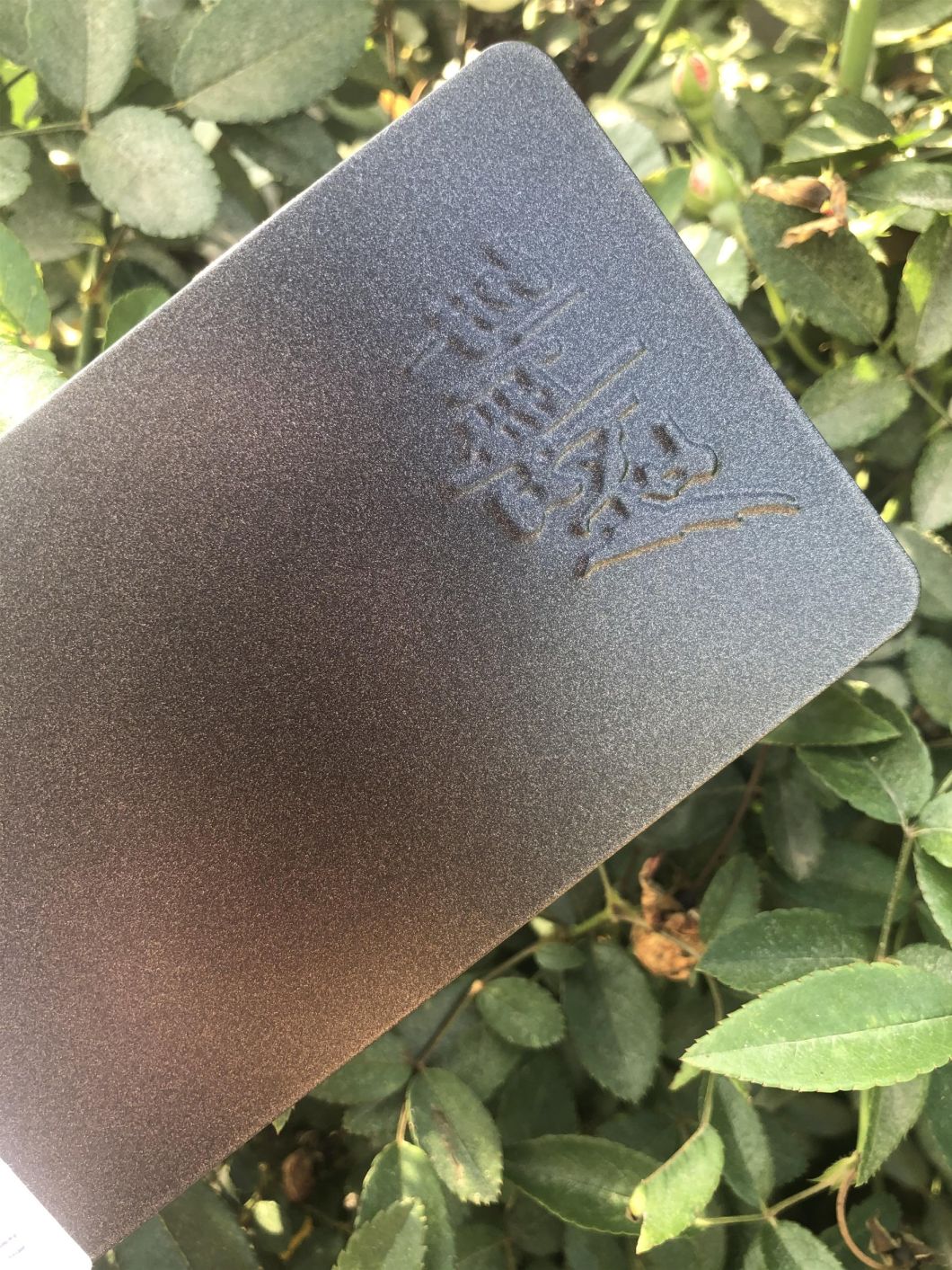 painting powder coated metal