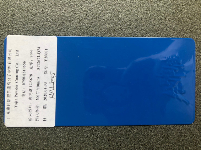 High Quality Flat Gloss Ral 5005 Blue Powder Coating for Metal Accessories