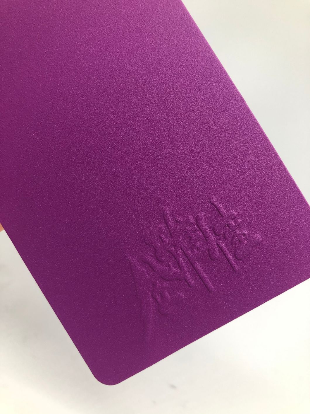 powder coated metal