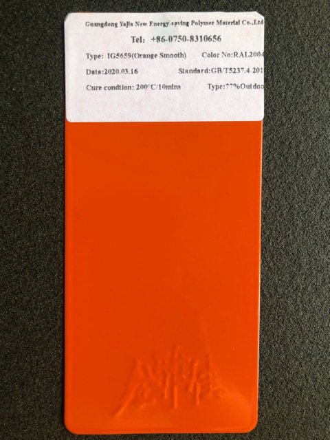 Epoxy Polyester Powder Coating Rims Ral2004