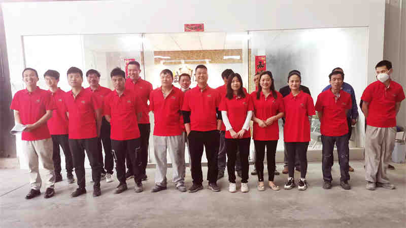 Celebrating the 15th anniversary of the Liaoning & Wuhan branch factory