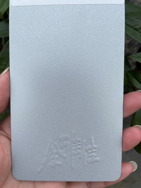 Aluminum Effect Metallic Ral Colour Powder Coating Metallic Silver Pearl Polyester Powder Coating